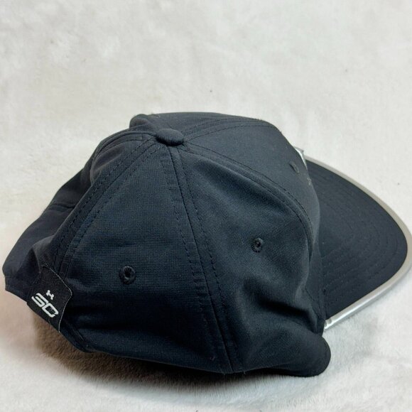 Under Armour SC30 Stephen Curry  Snapback Hat Black/Silver Cap One Size - Picture 7 of 16